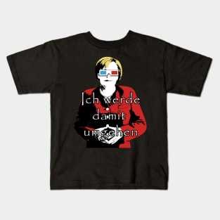 Angela Merkel Kids T-Shirt